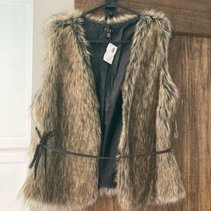 Faux Fur Vest